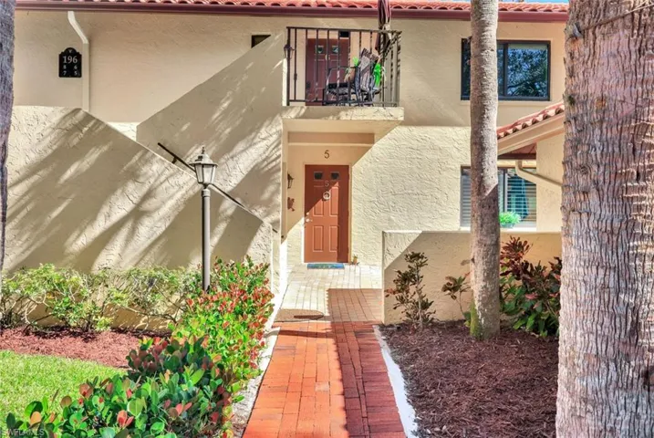 Mature landscaping
