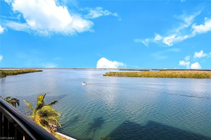 Water view from lanai
