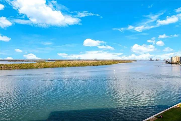 Water view from lanai