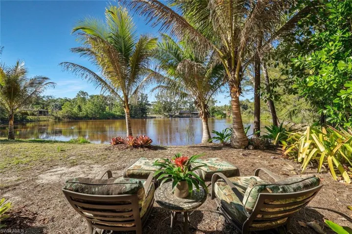 Waterside seating