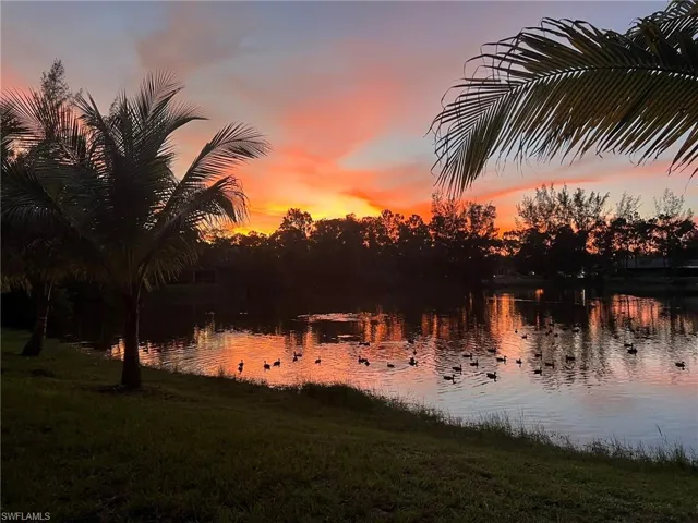 View at sunset (seller photo, late 2025)