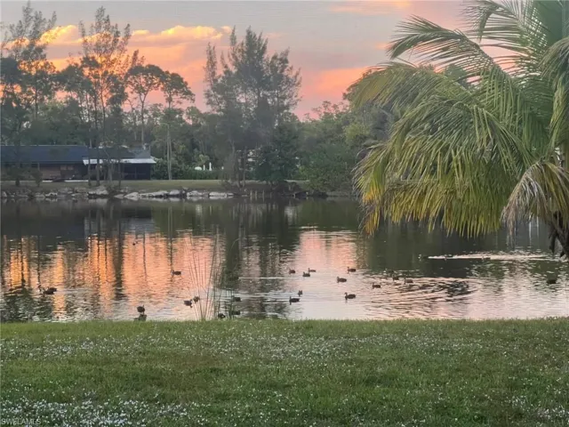 View at sunset (seller photo,late 2025)