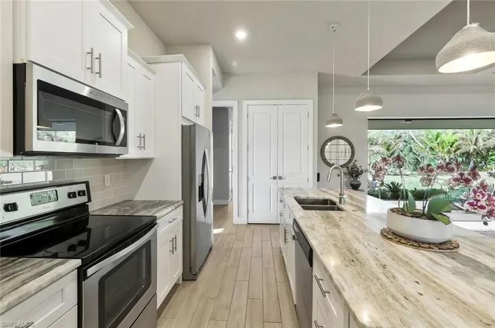 Optimized kitchen layout