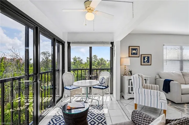 THE LANAI HAS BEEN INCORPORATED INTO THE MAIN LIVING SPACE.