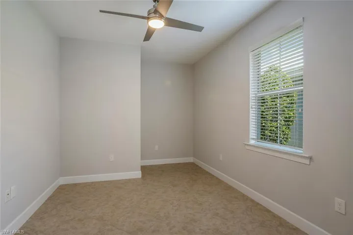 View of second guest bedroom.