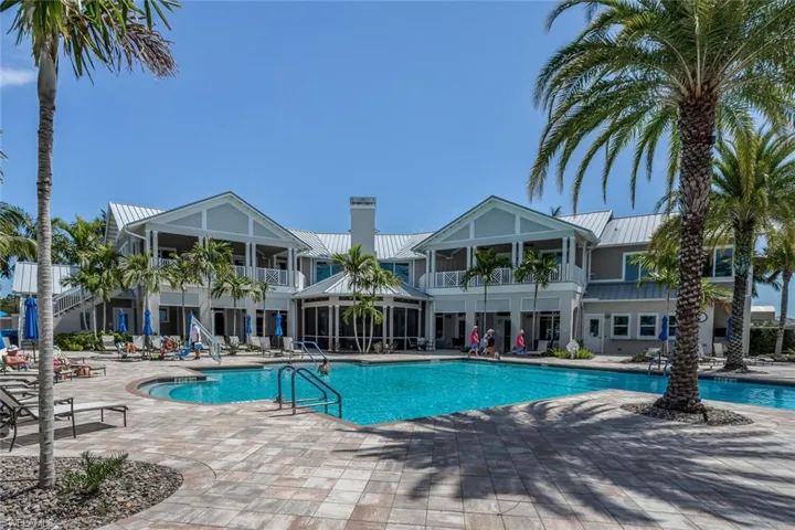 Resort style pool and exercise facility.