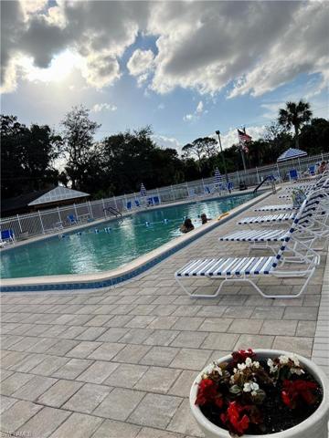 Lots of room at the heated community pool