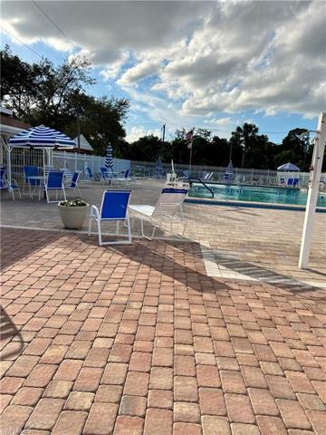 Heated community pool
