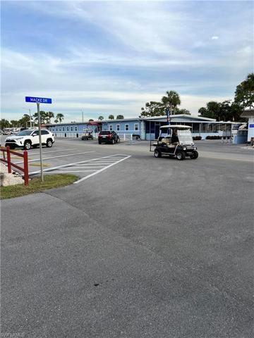Note how close the street is to the recreation center and office.  The home is at the end of the street, almost a dead end.