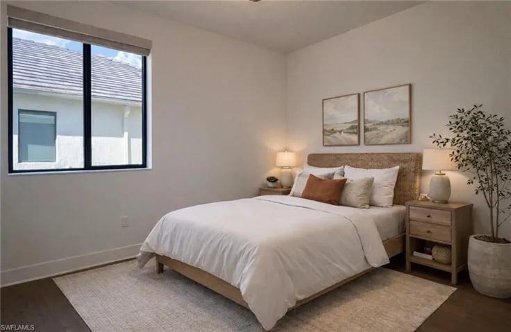Bed #3 - virtually staged
