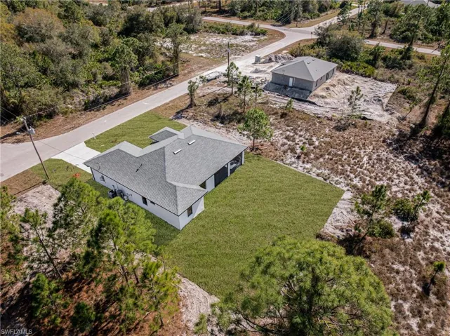 Aerial view of property and surrounding area