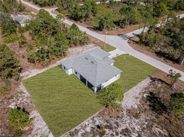 Aerial view of property and surrounding area
