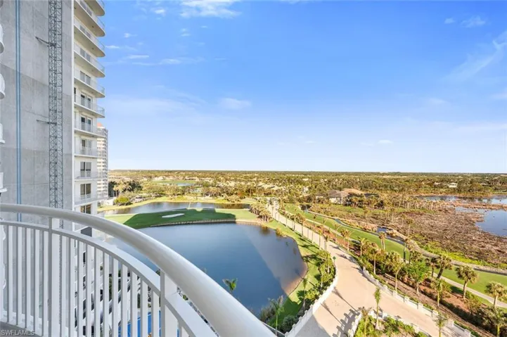 East facing balcony view