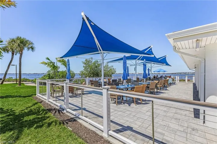 Outdoor dining Wheelhouse Grille~