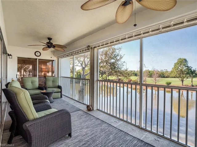 Oversized lanai with hurricane shutters