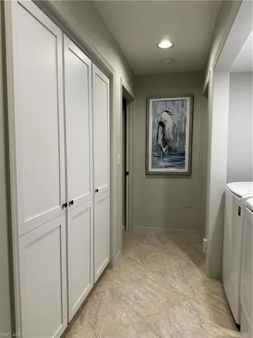 Hallway storage area