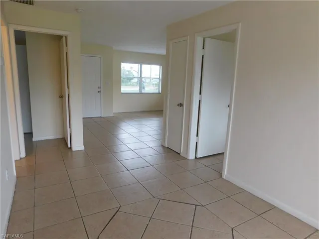 Bedrooms enter to the Dining area