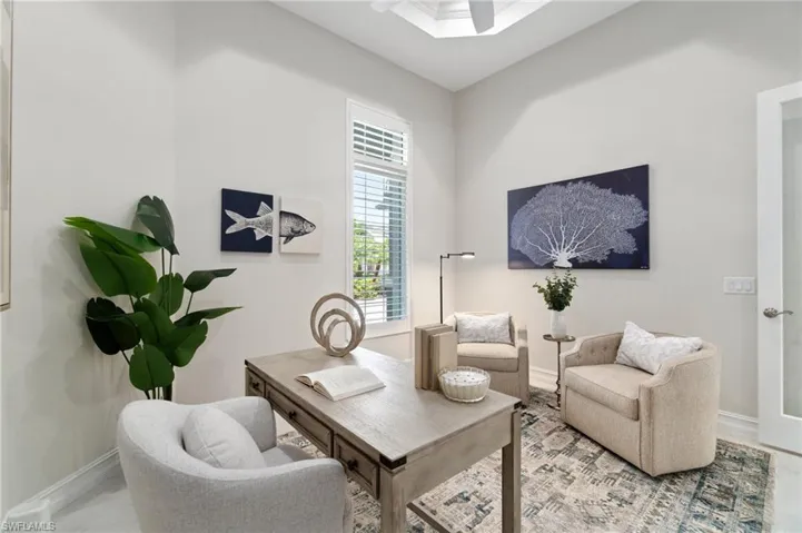 Peaceful and private office space