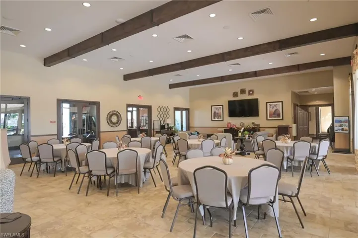 Community Room with billiards