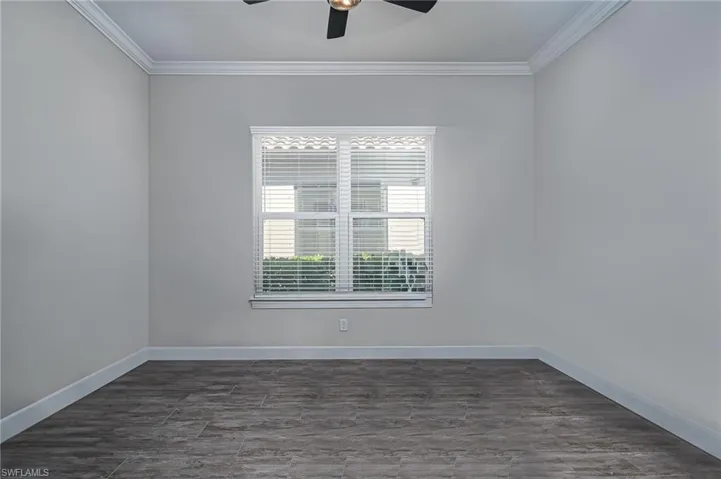Office/den virtually empty