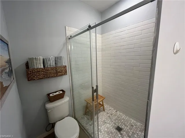 New Tile Shower In Primary Bathroom