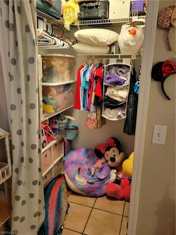 Spare bedroom closet