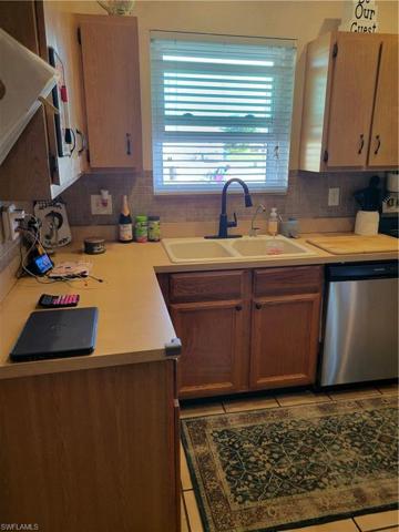 kitchen sink area