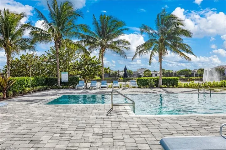 View of pool