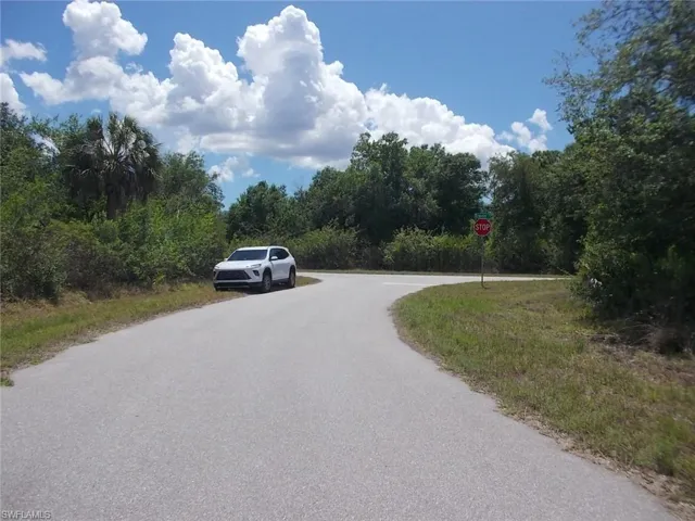 Looking Southwest down Dorn Ter