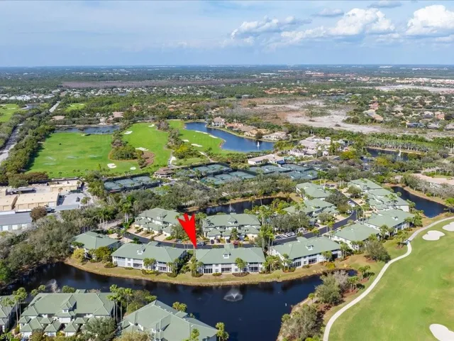 Aerial view with Pelican Nest Golf Club