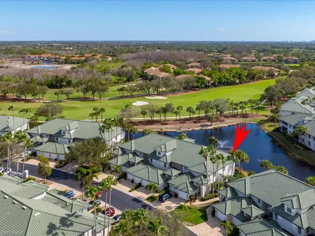 Aerial view with Pelican Nest Golf Club