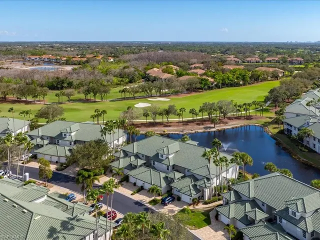Aerial perspective of Pelican Landing, & Pelican Nest Golf Club