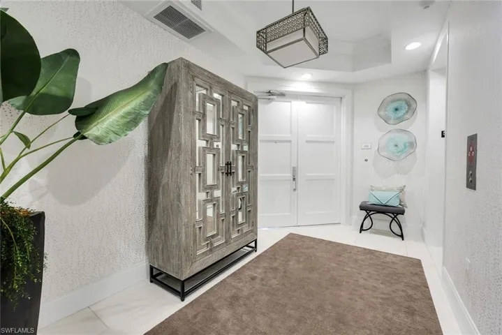 Private elevator foyer.