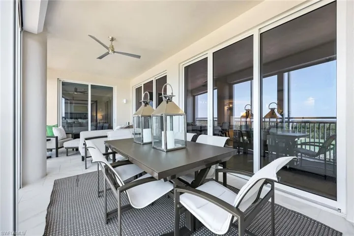 Generous terrace space with multiple seating areas and seamless access to the indoor living areas for effortless indoor-outdoor flow.
