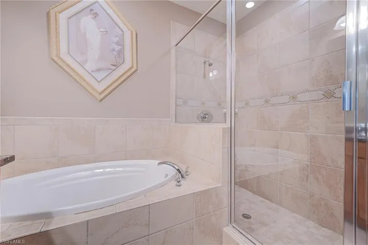 Separate Shower and Tub