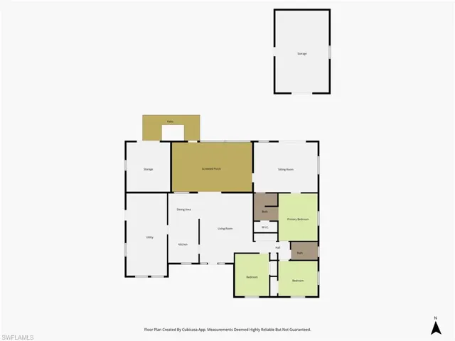 View of floor plan / room layout