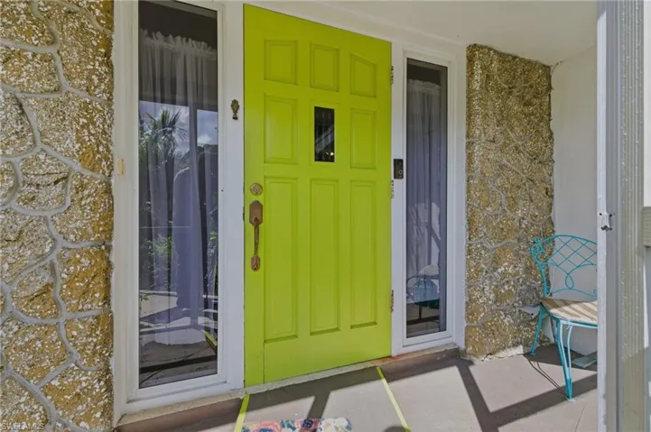 View of front entry