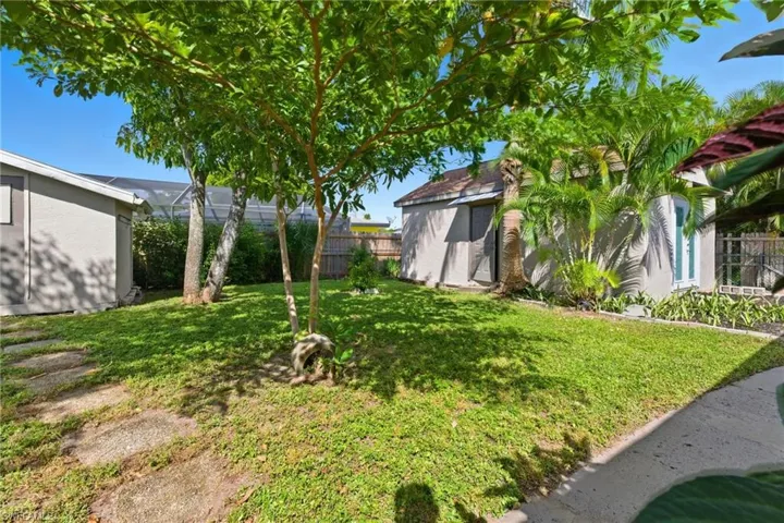View of yard with 2 Sheds