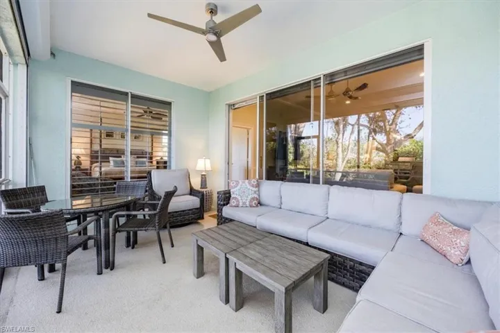 Comfortable seating for dining al fresco or relaxing with a favorite book.