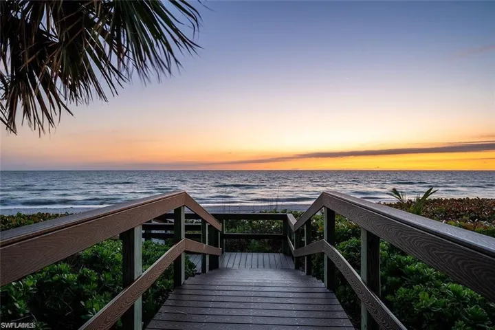 Private guarded gated beach access