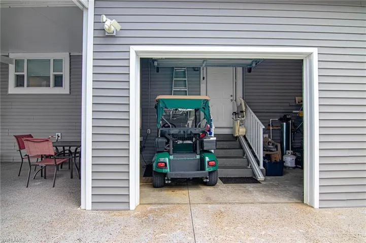 Doorway to property