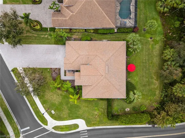 .34 acre corner lot, one of the largest in Delasol
