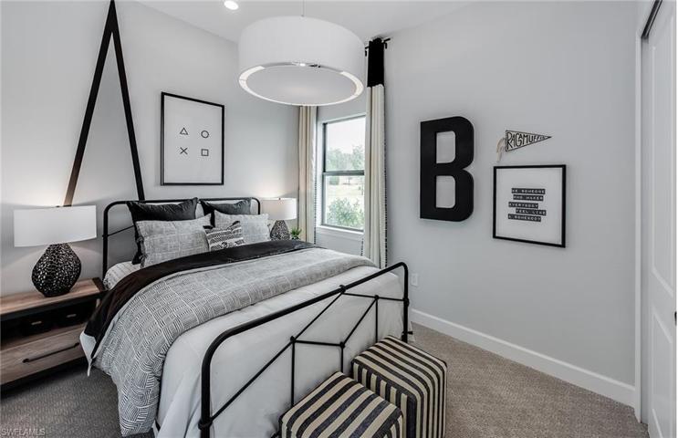 Photo of furnished model, options may vary.