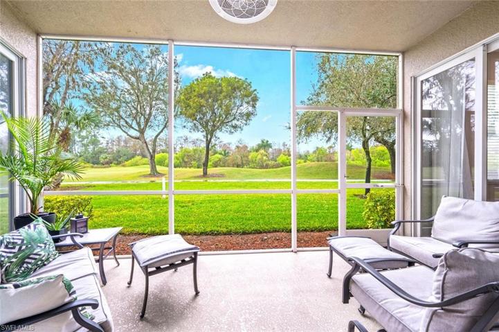 Screened in Lanai with plenty of seating space