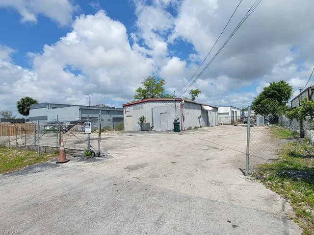 Before upgrades to building and parking lot