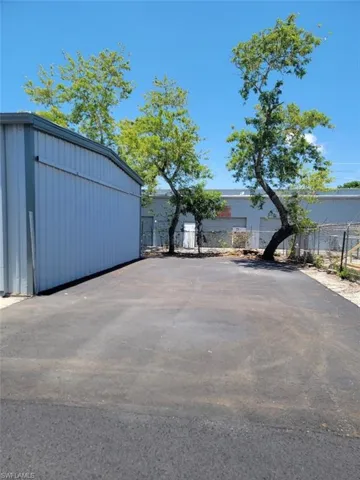 View of Rear of Building - East Side