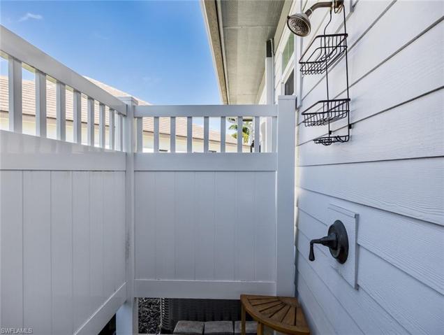 Outdoor shower!