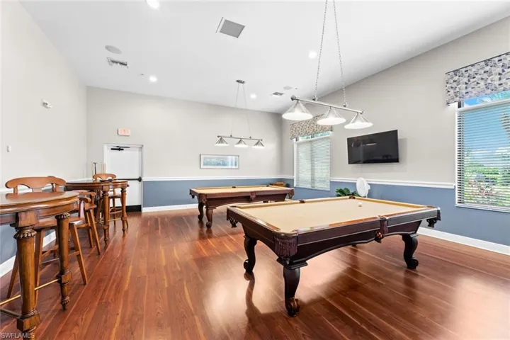 Billiard room