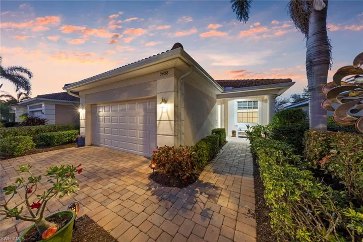 Sunset at 9408 La Bianco St