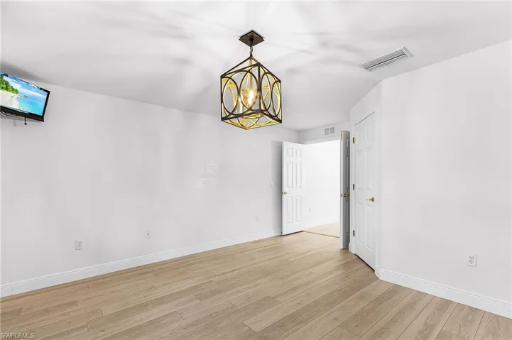 Guest bedroom that could also be used as a den.